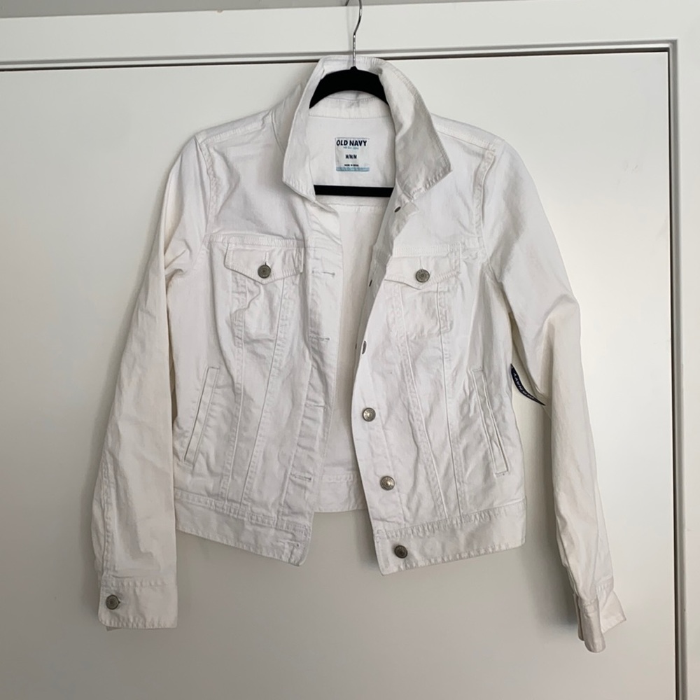 White Denim Jacket